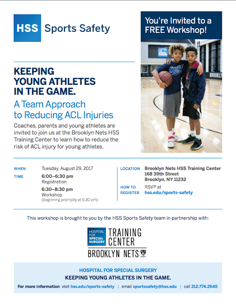 Free Clinic at Brooklyn Nets Training Center